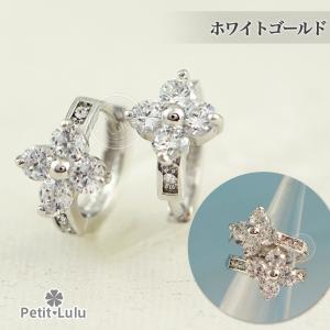 ピアス レディース フープピアス キュービック...の詳細画像5