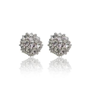 ピアス レディース スワロフスキー ミラーボール...の商品画像