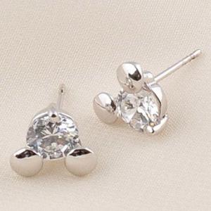 ピアス レディース スワロフスキー 一粒 k1...の詳細画像1