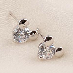 ピアス レディース スワロフスキー 一粒 k1...の詳細画像2