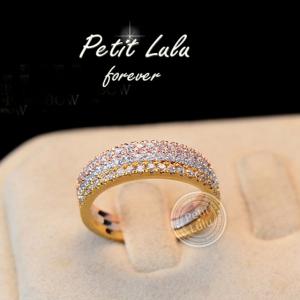 指輪 レディース リング 豪華 三色三連セット...の詳細画像5