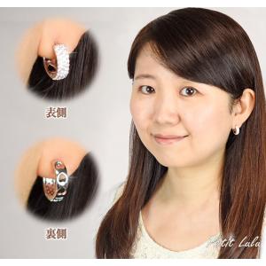 ピアス レディース 18金 つけっぱなし K1...の詳細画像3