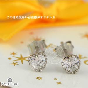 ピアス レディース 18金 K18 金属アレル...の詳細画像2