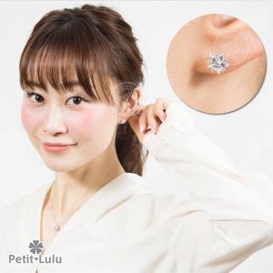 ピアス レディース 18金 K18 プラチナ ...の詳細画像3