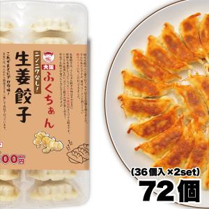 大阪名物 にんにくなし 生姜餃子 72個 （36個入×2セット） 年間「1200万個」以上販売！世代を超えて愛される餃子【送料込】｜petitdelica