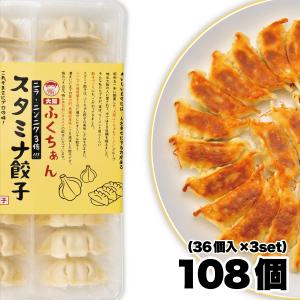 大阪名物 にんにく＆ニラ3倍 スタミナ餃子 108個 （36個入×3セット） 年間「1200万個」以上販売！世代を超えて愛される餃子【送料込】｜petitdelica