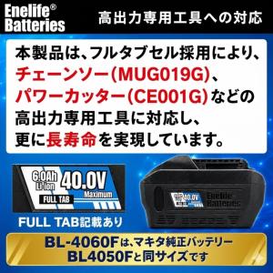 Enelife マキタ 互換 バッテリー 40...の詳細画像4