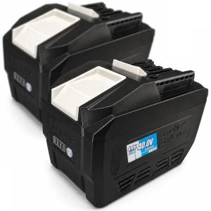 Enelife マキタ 互換 バッテリー 40V シリーズ 8000mAh 日本メーカー保証 長寿命電池搭載 電池残量表示機能 5億円製造物責任保険付 (8000mAh/二個セット)