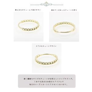 指輪 リング レディース K10/K18 ピン...の詳細画像3