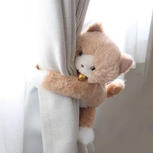 カーテンタッセル 小窓用 ネコ好き ねこグッズ...の詳細画像1
