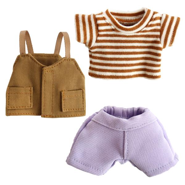 ぬいぐるみ 服 おしゃれ 着せ替え 洋服 コスチューム テディベア プティルウ 12cm 4S おし...