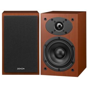 Denon ブックシェルフ スピーカー バスレフ型 2台1組 チェリー SC-M40-CW