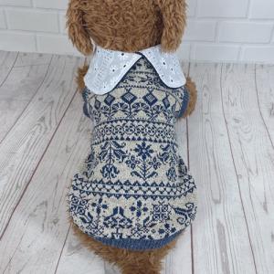犬服 犬 服 犬の服 秋 ハンドメイド ワンピース トイプードル ダックス