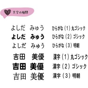 お名前シール 布 小学校 入園 お名前アイロン...の詳細画像3