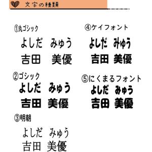 お名前シール 布 小学校 入園 お名前アイロン...の詳細画像3