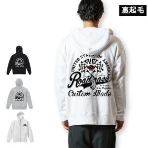デビルズフライングホイール パーカー バイカー バイク チョッパー