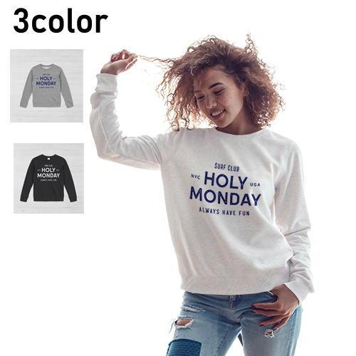 トレーナー レディース おしゃれ　ロゴ　ユニセックス　デザインプリント　スェット　 長袖 クルーネッ...