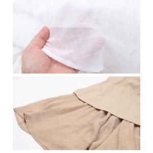 再値下げ スラブ素材のフレアスカート / レデ...の詳細画像2