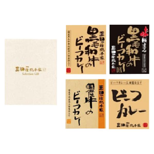 三田屋総本家 セレクションギフト SB4 カレー レトルト ギフト