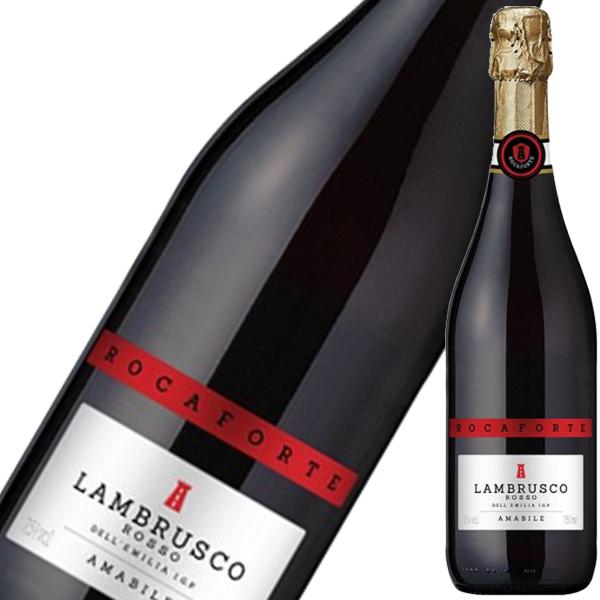 ランブルスコ デッレミーリア IGT イタリア スパークリングワイン 泡 やや辛口 750ml 寒中...