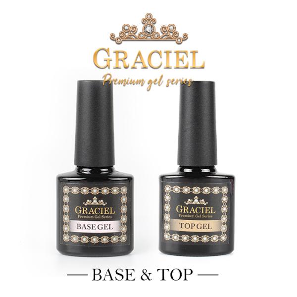 ネイル ジェルネイル ベース＆トップジェルセット ベースジェル トップジェル GRACIEL   2...