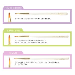 ジェル ネイル ジェルブラシ ネイルアート ア...の詳細画像2