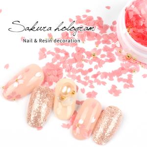 ネイル ジェルネイル ネイルアート サクラホログラム