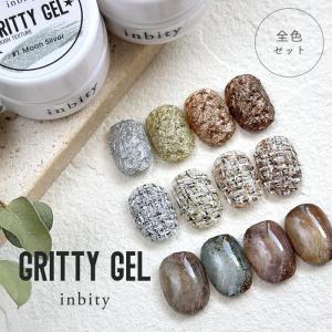 全4色セット inbity gritty gel グリッティジェル グリッティジェル ジェル ネイル カラージェル テラコッタジェル ラメ ニュアンスネイル メール便 sale04b｜petitprice