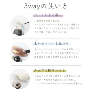 プリズムエフェクトパウダー ジェルネイル ネイ...の詳細画像3