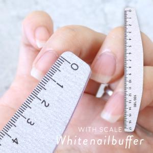 [目盛り付き]ホワイトネイルバッファー(100G...の商品画像