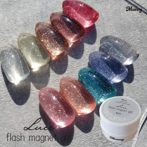 Luce フラッシュマグネットジェル 光で変わる奥行きネイル 自然光でも輝く フラッシュラメ