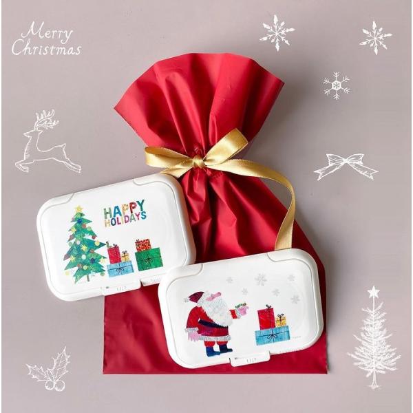クリスマス ２枚セット ウェットシートのふた おしりふき ふた はらぺこあおむし 爆買
