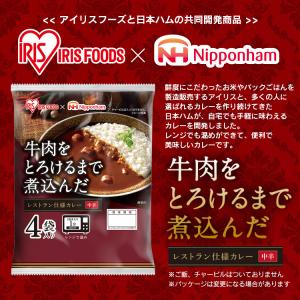 カレー レトルトカレー 中辛 牛肉 170g ...の詳細画像1