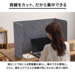 パーテーション 吸音 衝立 勉強 デスク リモ...の詳細画像4