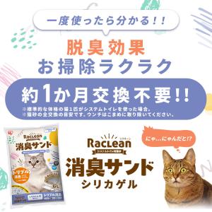 猫砂 シリカゲル ラクリーン 脱臭 消臭 アン...の詳細画像1