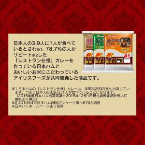 レトルトカレー 中辛 170g×40食 レンジ...の詳細画像2