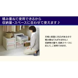 収納ボックス 衣装ケース 幅39 奥行74 浅...の詳細画像5