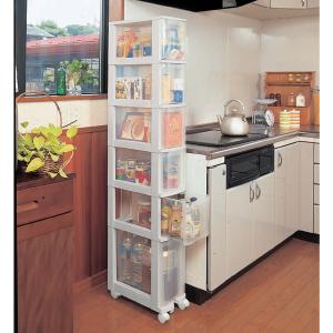 隙間収納 キッチンチェスト051 20cm ア...の詳細画像1