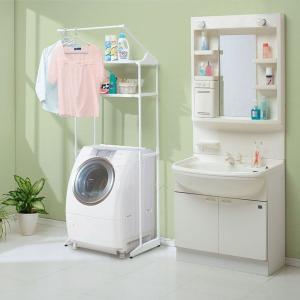ランドリーラック 洗濯機ラック 洗面所 収納 ...の詳細画像3