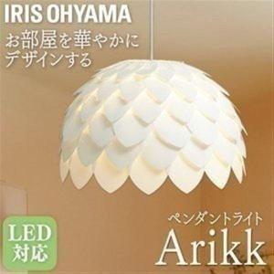 シーリングライト 天井照明 ライト 天井 プラシート製 LEDデザインペンダントライト≪Arikkiシリーズ≫フラワー型 PL8L-E26AKF アイリスオーヤマ 新生活｜petkan