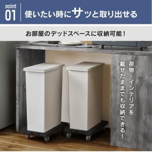平台車 連結 セット 5台 耐荷重100kg ...の詳細画像1