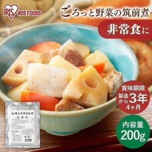 防災食  保存食 防災用品 パウチ 筑前煮 備蓄 災対食パウチ筑前煮 200g アイリスフーズ 台風 地震
