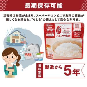 非常食セット 防災食 アルファ米 保存食 白米...の詳細画像5