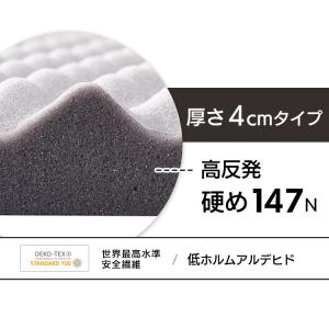 マットレス マットレストッパー ダブル 高反発...の詳細画像1