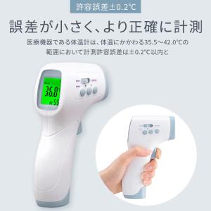 体温計 非接触型 非接触体温計 ピッと測る体温...の詳細画像2
