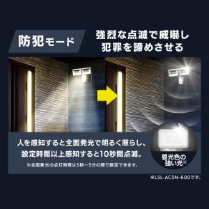 センサーライト LED 屋外 防犯 人感 人感...の詳細画像3