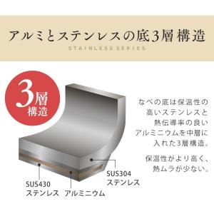 片手鍋 18cm IH対応 IH おしゃれ ア...の詳細画像2