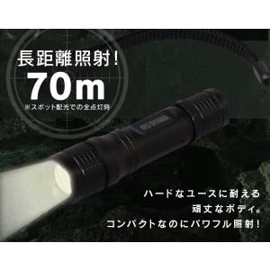 懐中電灯 LED 電池 防水 コンパクト 防災...の詳細画像2