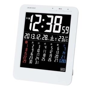 電波時計 KW9292 アデッソ 置き時計 置時計 電波 人...