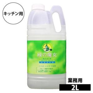 緑の魔女 キッチン業務用 2L ミマスクリーンケア (D)